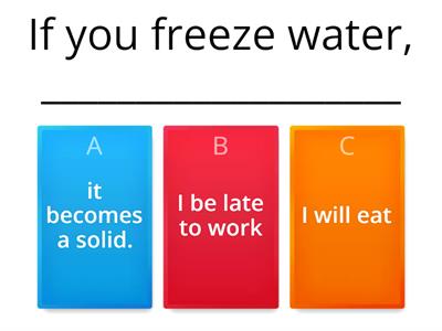 Zero and first conditonals, Future time clauses