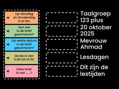 1a. Brieven: Ayat krijgt post