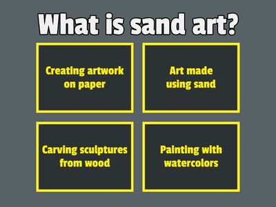 The Art of Sand