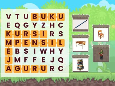 Cari kata tema sekolah