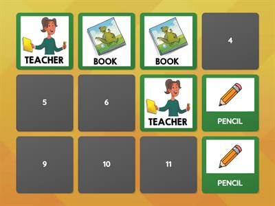  Memory Game - My classroom