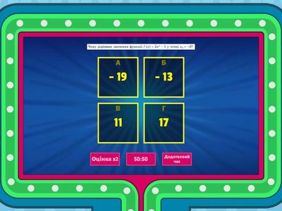  Функція та її властивості. Квадратична функція