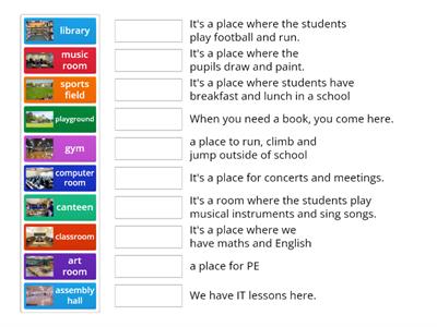 Places at school - FF2 U5