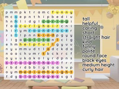 G7 U1 Wordsearch