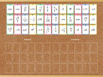 LGRP T1: Rational vs. Irrational Numbers