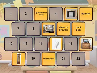 Find a pair: FURNITURE AND FURNISHINGS