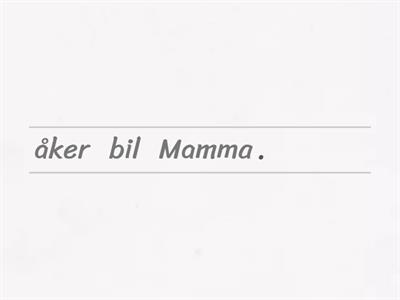 Mamma åker  (mellansvårt)