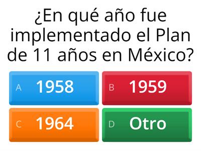 plan de 11 años