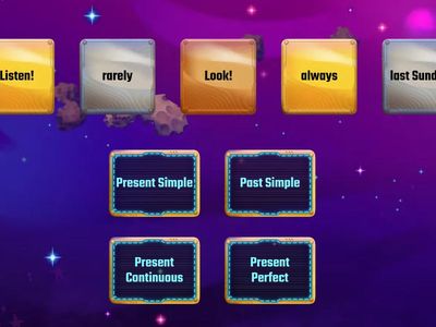 Time markers. Elementary (revision)