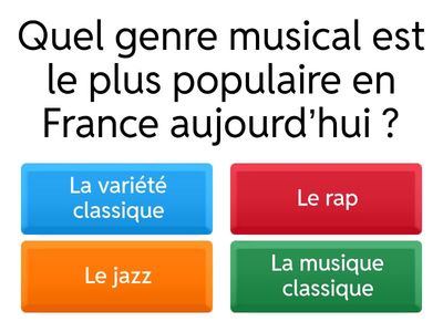 La musique francaise