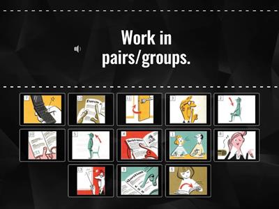 Classroom language 1C matching