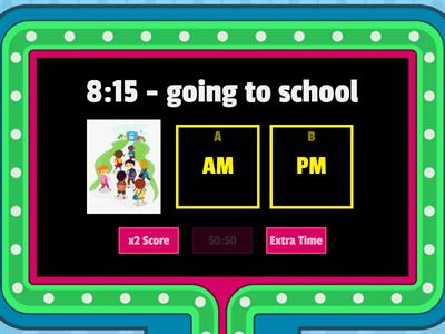 Telling Time - Is it AM or PM?