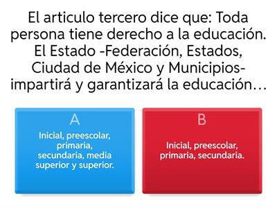 Analicemos el Articulo 3° constitucional.