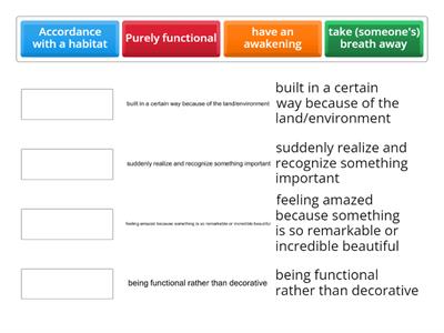 Speakout Advanced U3 Listening Vocabulary