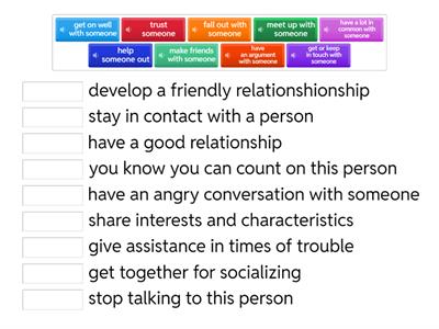 Navigate B1+ Unit1.1 Vocabulary on Relationships