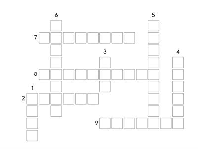 Spreadsheet Crossword