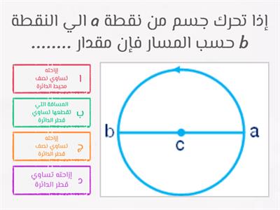 الكميات القياسية و المتجهة و الفرق بين المسافة و الازاحة