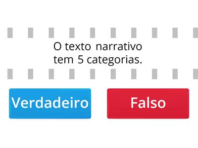 O texto narrativo