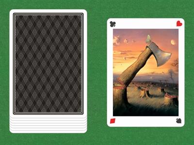 Metaphorical associative cards 