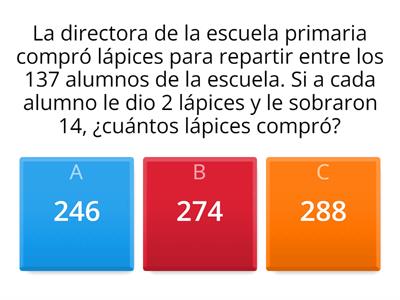 EXAMEN MATEMATICAS 6° GRADO 