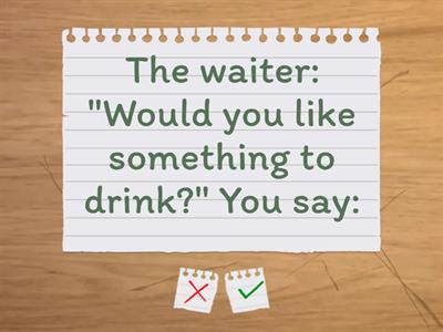 Flashcards: WILL for immediate decisions