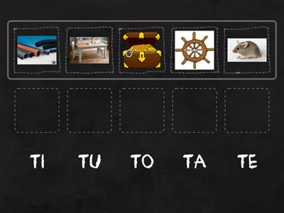 TA TE TI TO TU  COLLEGA CON LE PAROLE 