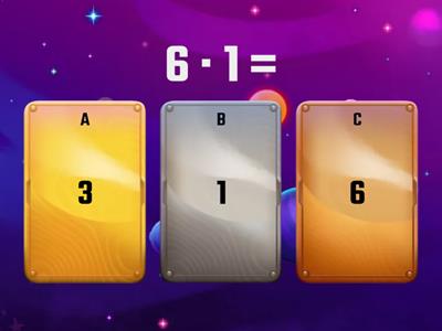 Tabliczka mnożenia na 6, 7, 8, 9, 10 