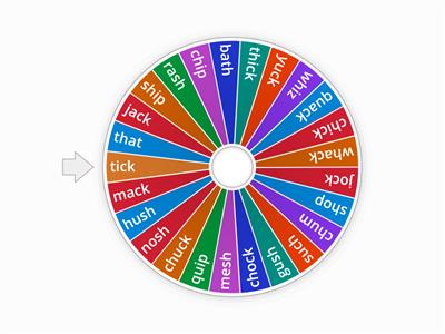 CVC words with digraphs