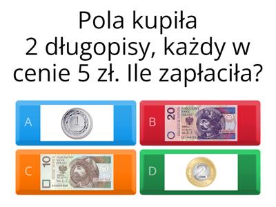 Zakupy - zadania z treścią