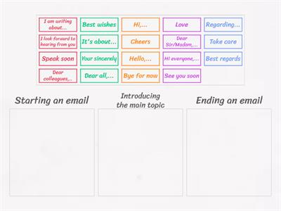 Unit 2.1 Starting and ending an email