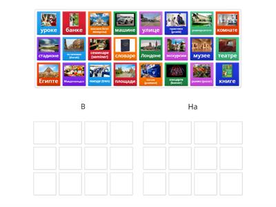 Предложный падеж, предлоги В и НА Рус Тур РКИ А1
