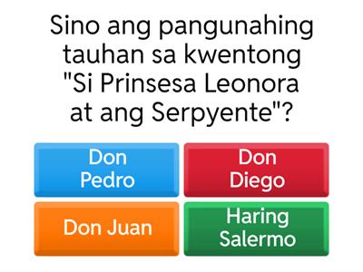 "Leonora at Don Juan Quiz Challenge!"
