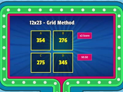 Multiplication by Double Digits 