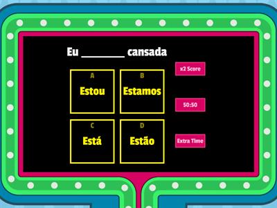 Verbo Estar- Portuguese Lessons