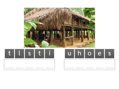 Global English 4 - Unit 3 "Houses and homes" vocabulary (block 1)