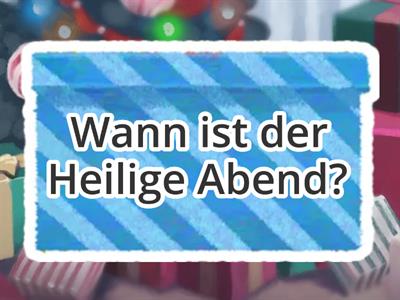 Weihnachten - Sprechen