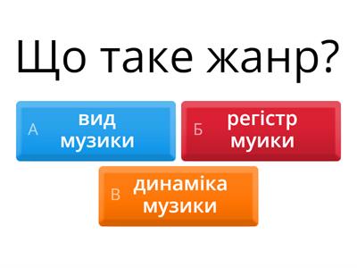 Музичне мистецтво 4 клас