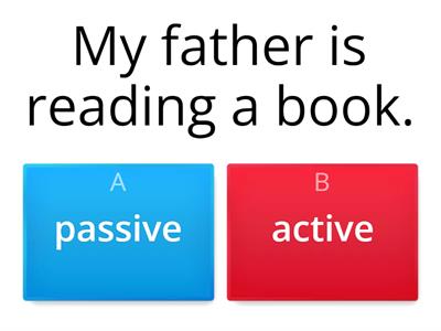 Active or Passive Voice