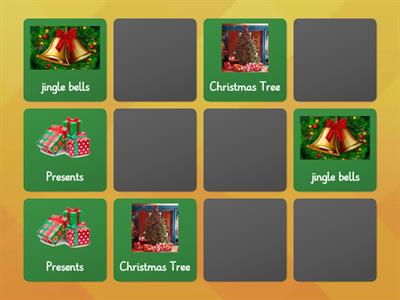 Christmas Memory game