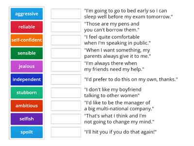 EF Intermediate 1B Personality