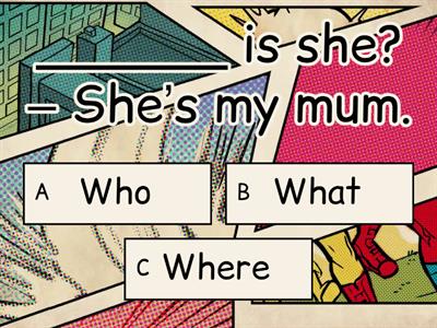 Who, what, where, how many