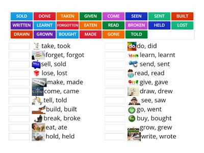  Irregular verbs 3