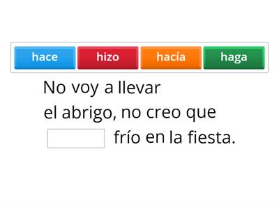 B1.6- Presente subjuntivo (irregulares)