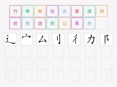 Сгруппируйте иероглифы по графемам 