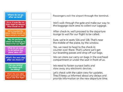airport - questions and answers