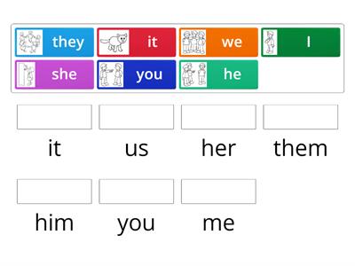 Object pronouns