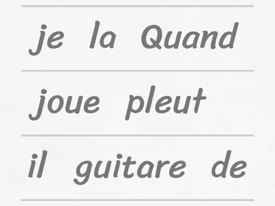 Y7U2 - Weather and activities