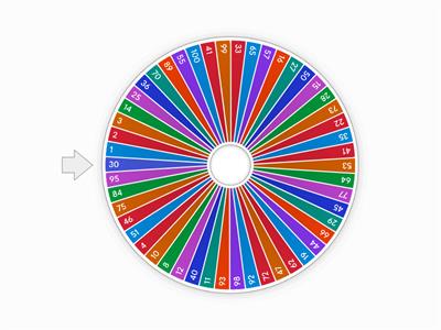 NUMBERS BINGO 1- 100