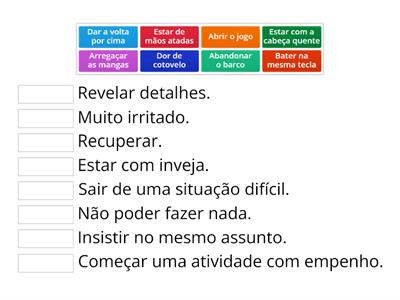 Expressões idiomáticas