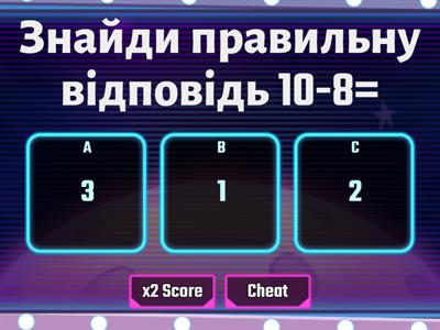 Математика (повторення 2 клас)